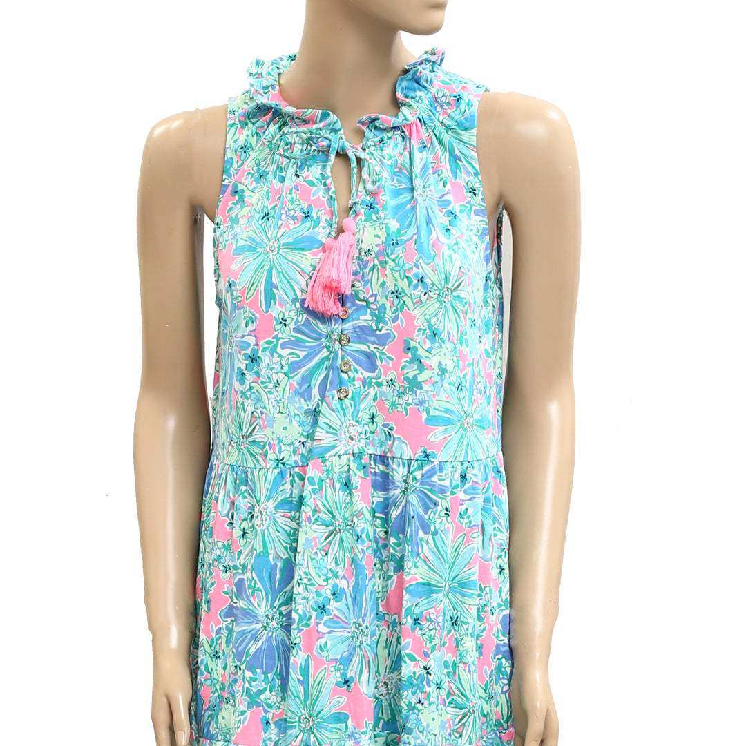 Lilly Pulitzer Floral Printed Midi Dress