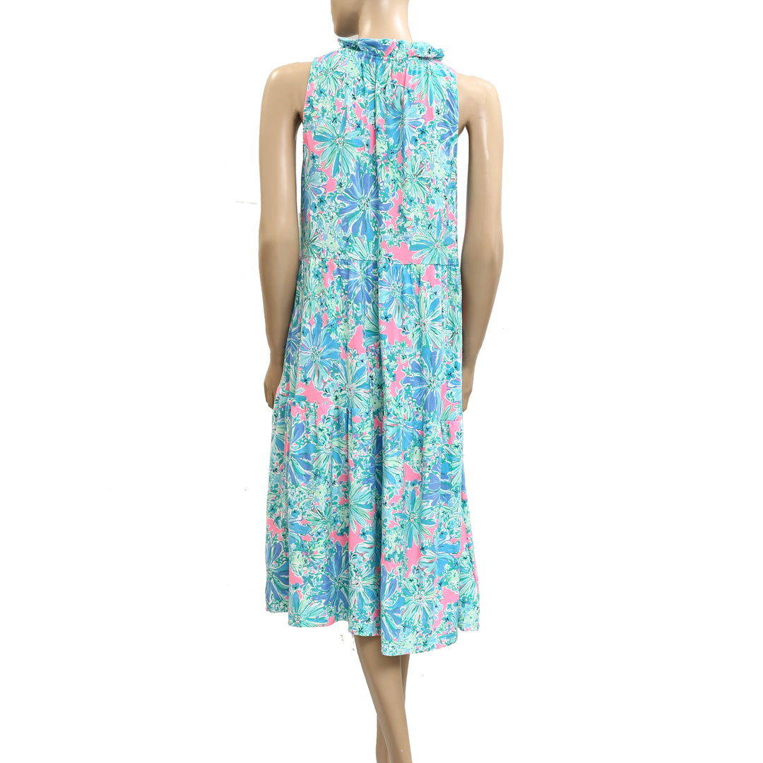 Lilly Pulitzer Floral Printed Midi Dress