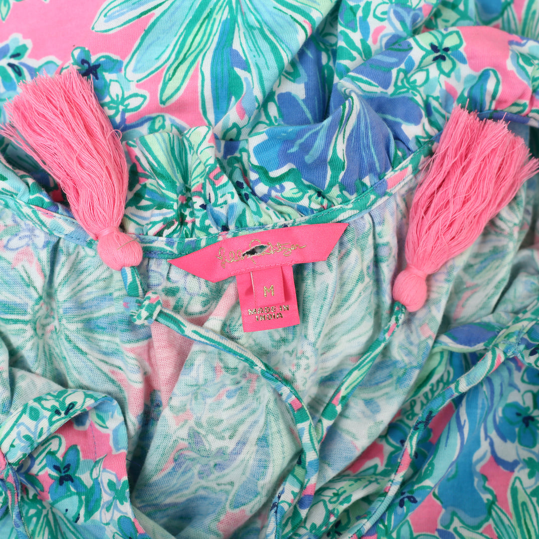 Lilly Pulitzer Floral Printed Midi Dress