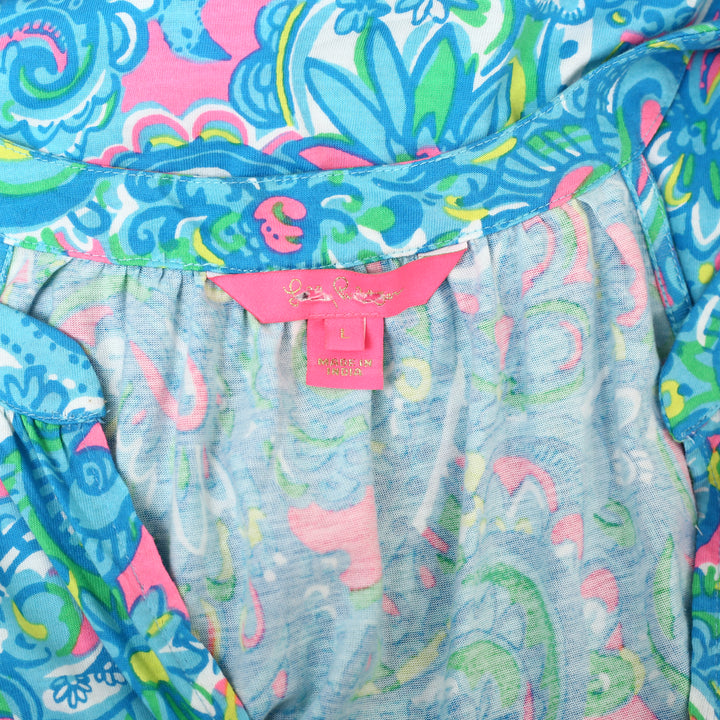 Lilly Pulitzer Floral Printed Mini Dress