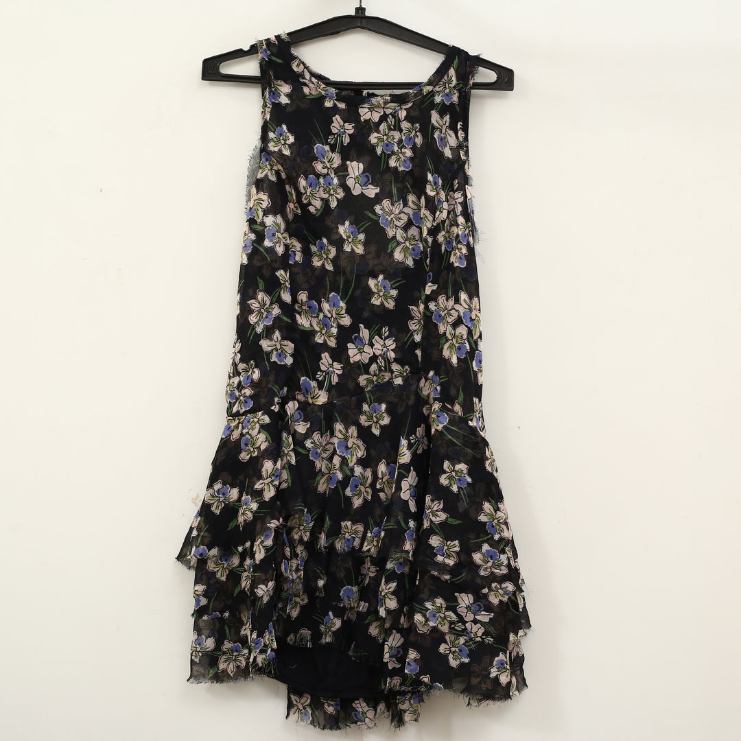 Free People Raven Printed Mini Dress