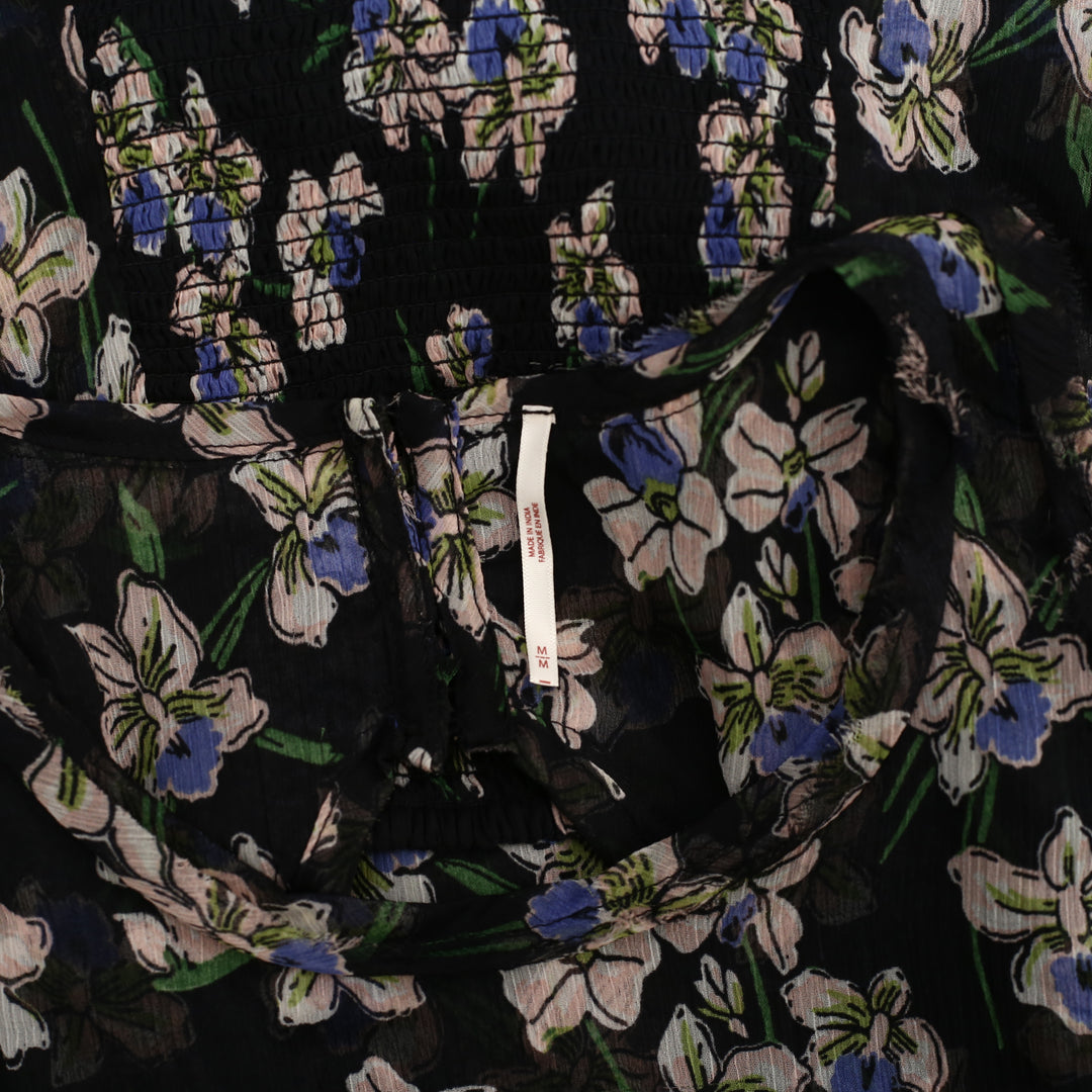 Free People Raven Printed Mini Dress