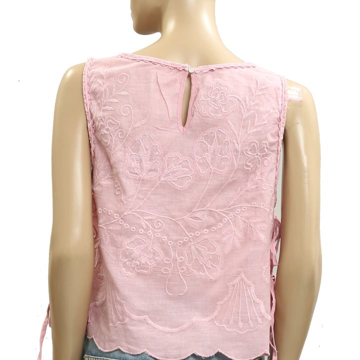 Free People Faded Gardens Tank Cropped Top