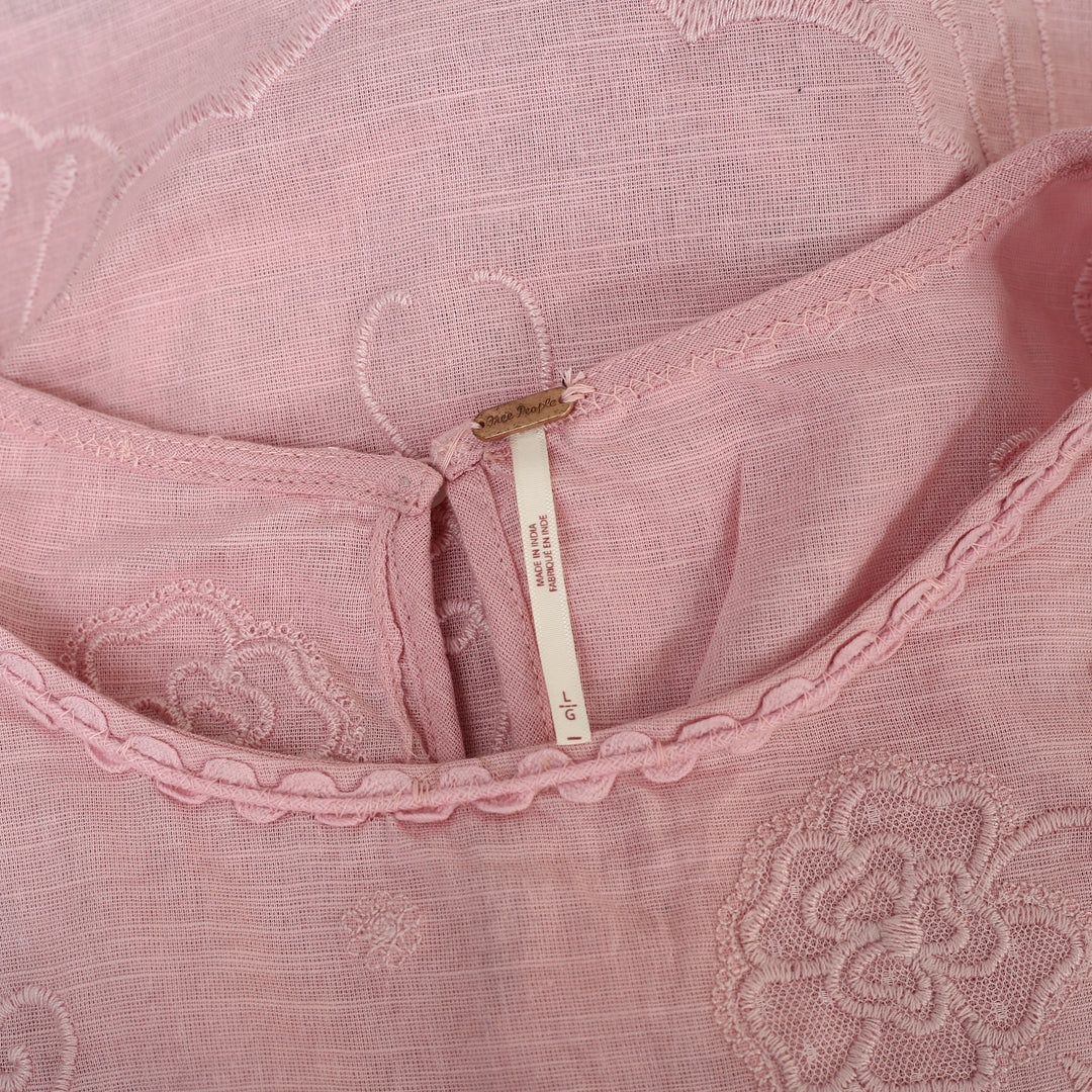 Free People Faded Gardens Tank Cropped Top