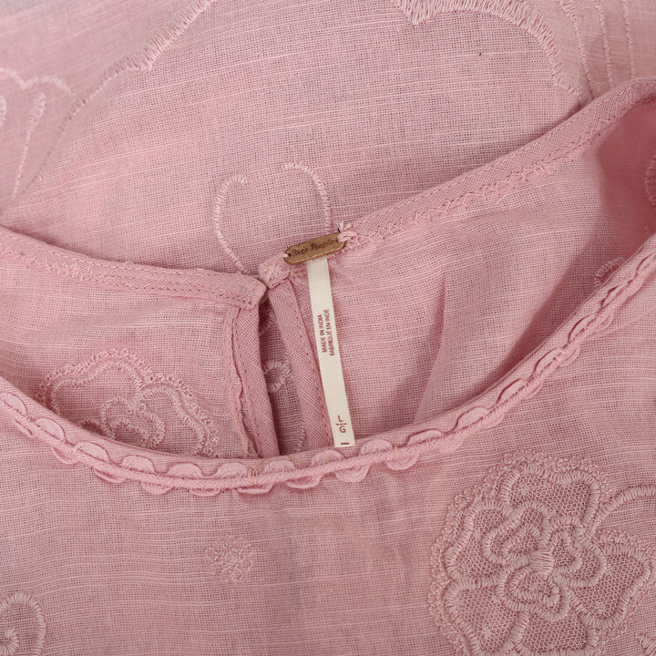 Free People Faded Gardens Tank Cropped Top