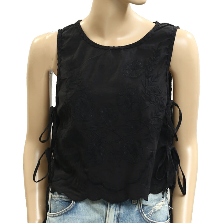 Free People Faded Gardens Tank Cropped Top