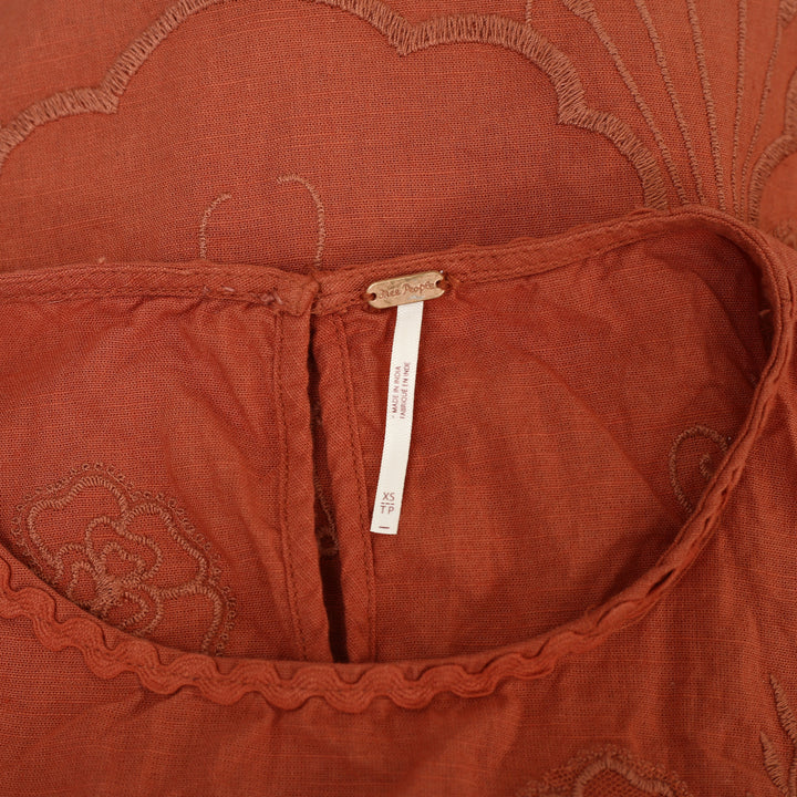 Free People Faded Gardens Tank Cropped Top