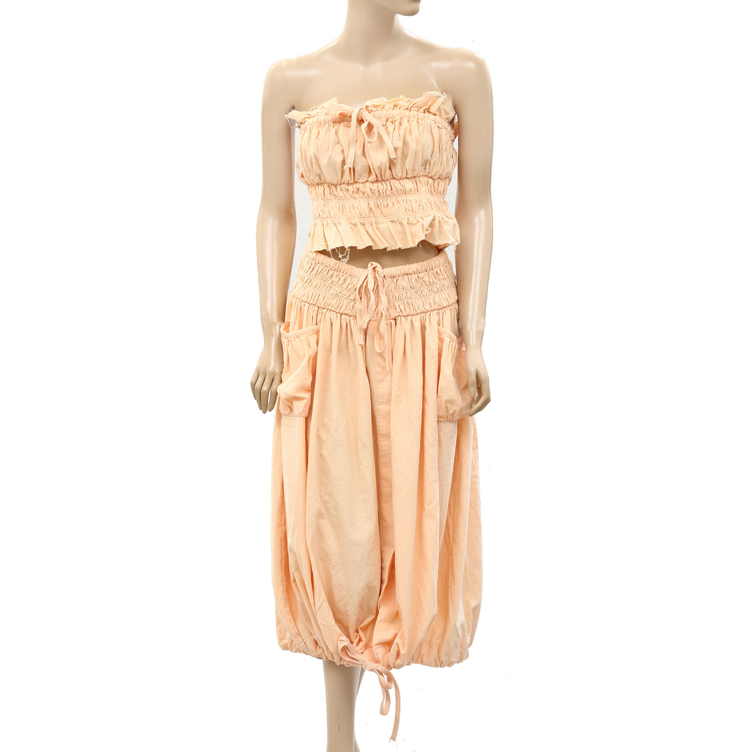 Free People Free-est All The Things Tube Top & Midi Skirt Set