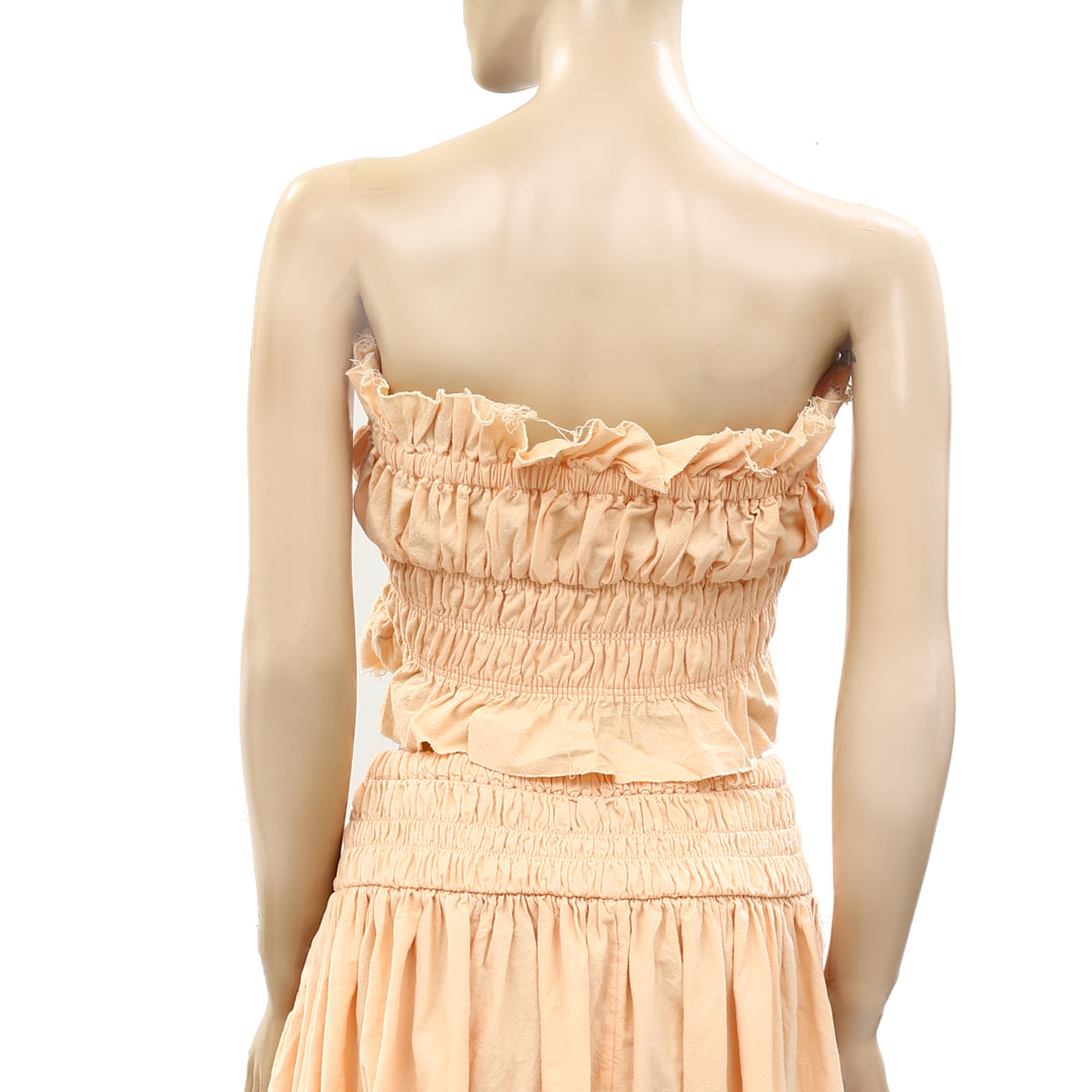 Free People Free-est All The Things Tube Top & Midi Skirt Set