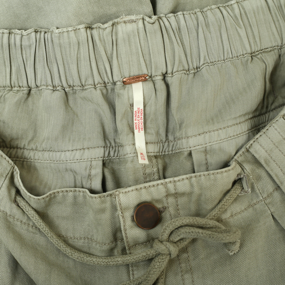 Free People Julien Wide-Leg Chino Trousers Pants