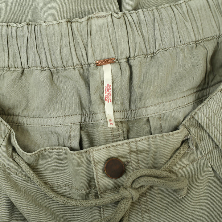 Free People Julien Wide-Leg Chino Trousers Pants