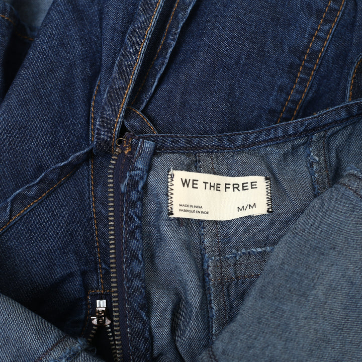 Free People We The Free Nostalgia Ultra-Shortalls Romper