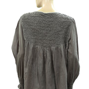 Odd Molly Anthropologie Ruched Tunic Top