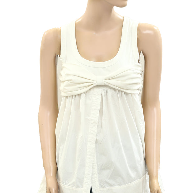 Anthropologie Pilcro Twist Tank Tunic Top