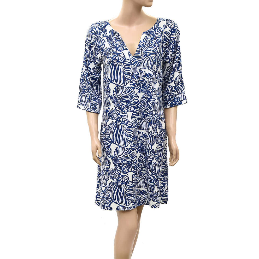 Lilly Pulitzer V-Neck Tunic Mini Dress