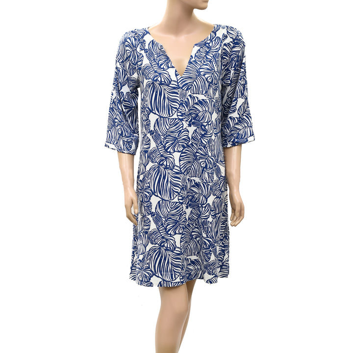 Lilly Pulitzer V-Neck Tunic Mini Dress
