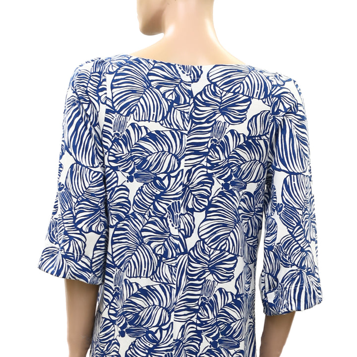 Lilly Pulitzer V-Neck Tunic Mini Dress