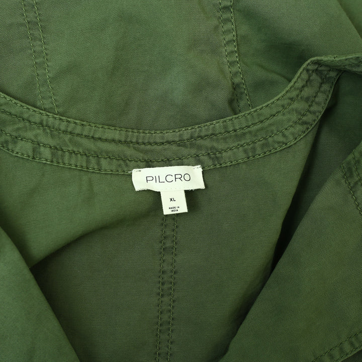 Anthropologie Pilcro Utility Corset Buttondown Jacket Top