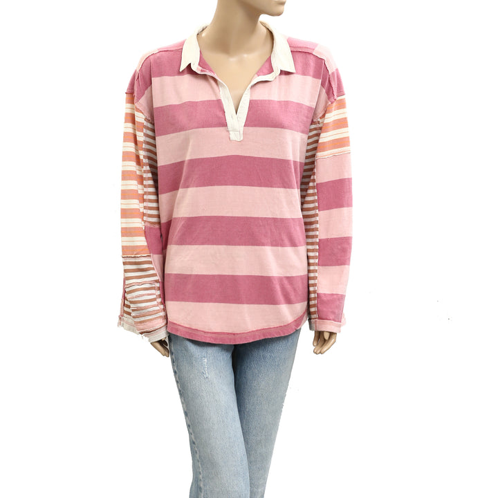 Free People We The Free Aster Stripe Tee Top