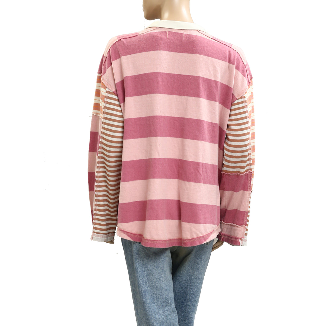 Free People We The Free Aster Stripe Tee Top