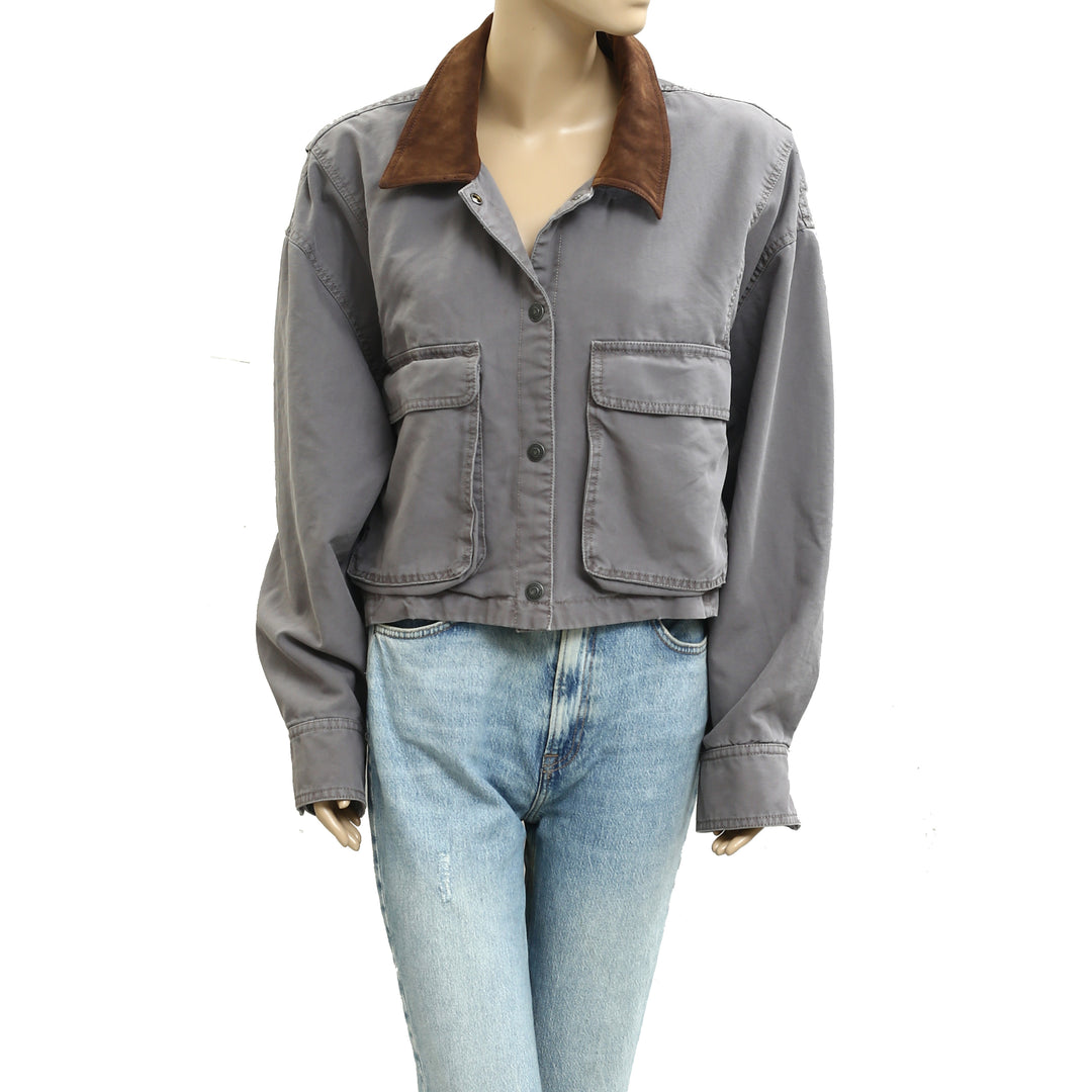 Free People We The Free Martha Workwear Jacket Top