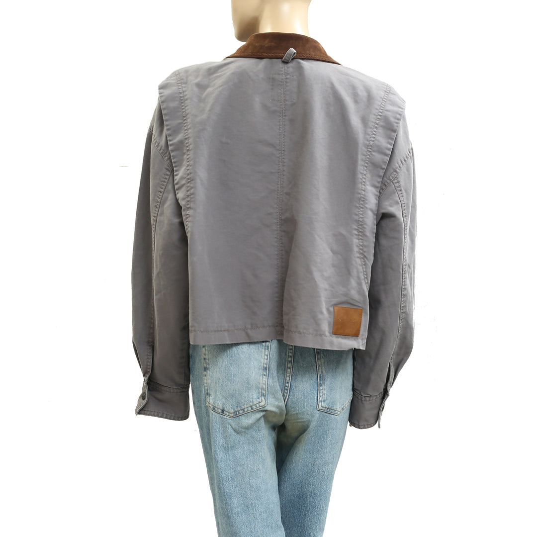 Free People We The Free Martha Workwear Jacket Top