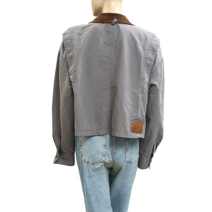 Free People We The Free Martha Workwear Jacket Top