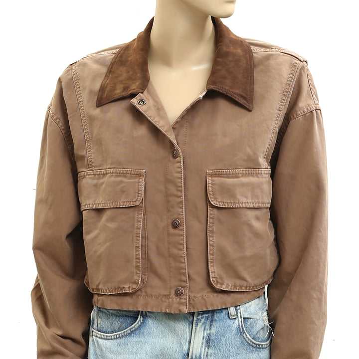 Free People We The Free Martha Workwear Jacket Top