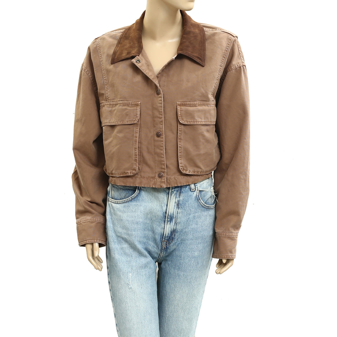 Free People We The Free Martha Workwear Jacket Top