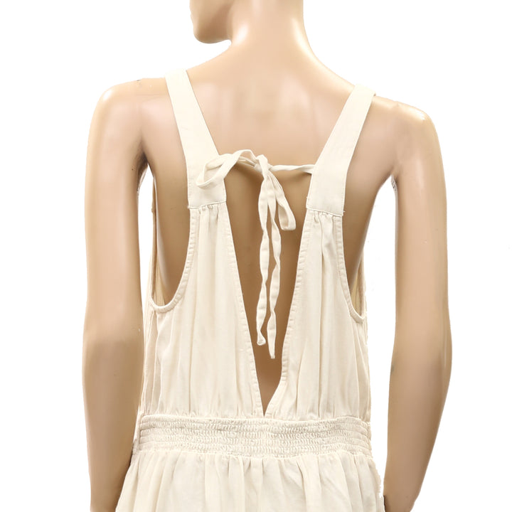 Free People We The Free Vintage Heirloom Romper Dress
