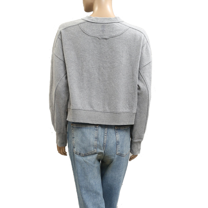 Free People FP Movement Intercept Pullover Sweatshirt Top