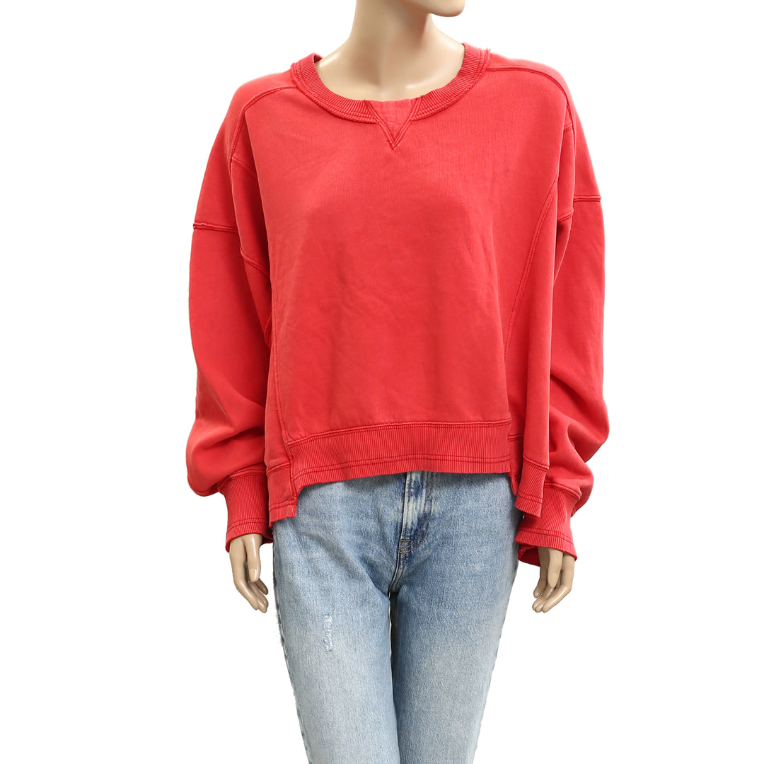 Free People FP Movement Intercept Pullover Sweatshirt Top