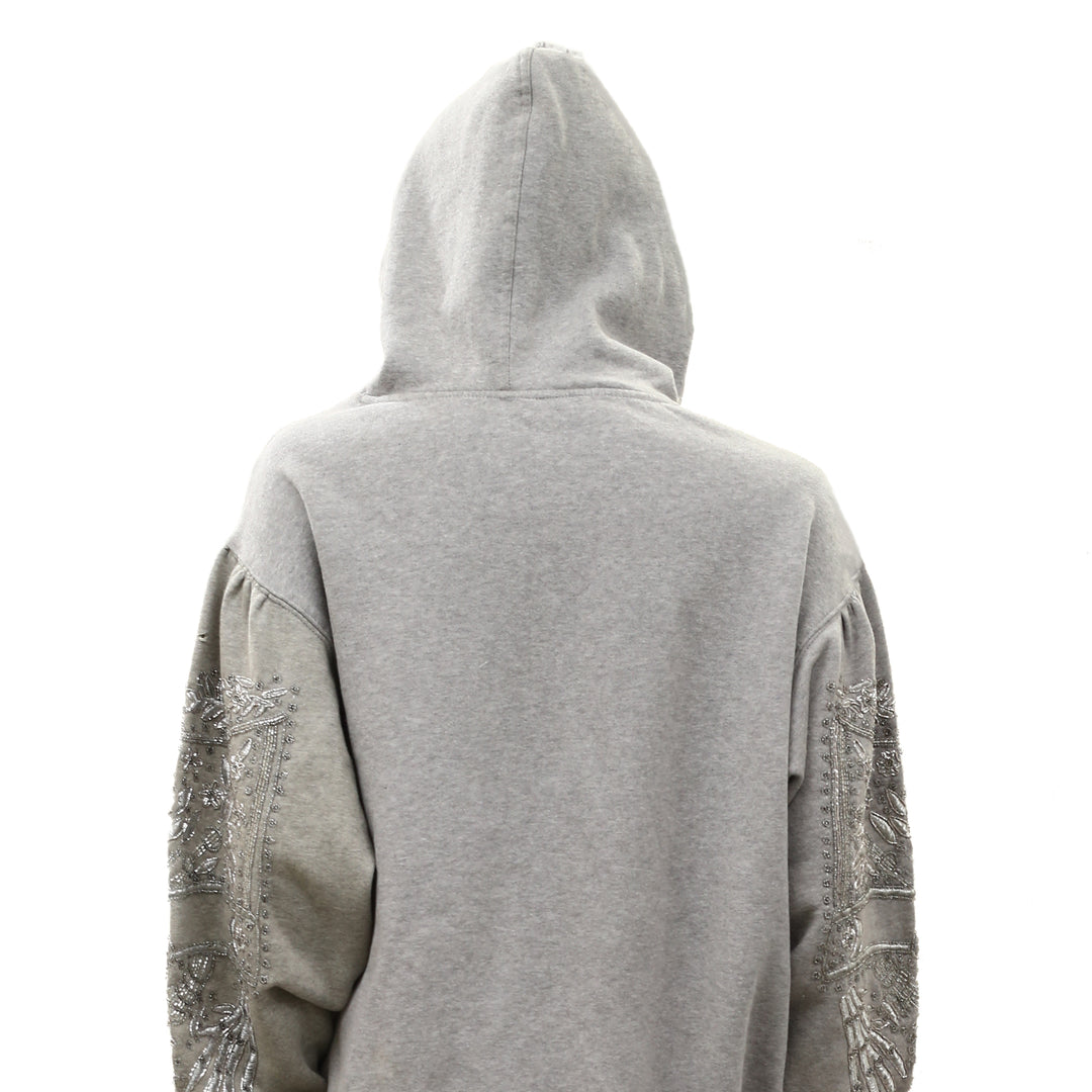 Free People Encrusted Sweatshirt Pullover Hoodie Top