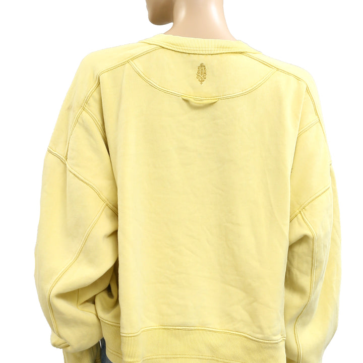 Free People FP Movement Intercept Pullover Sweatshirt Top