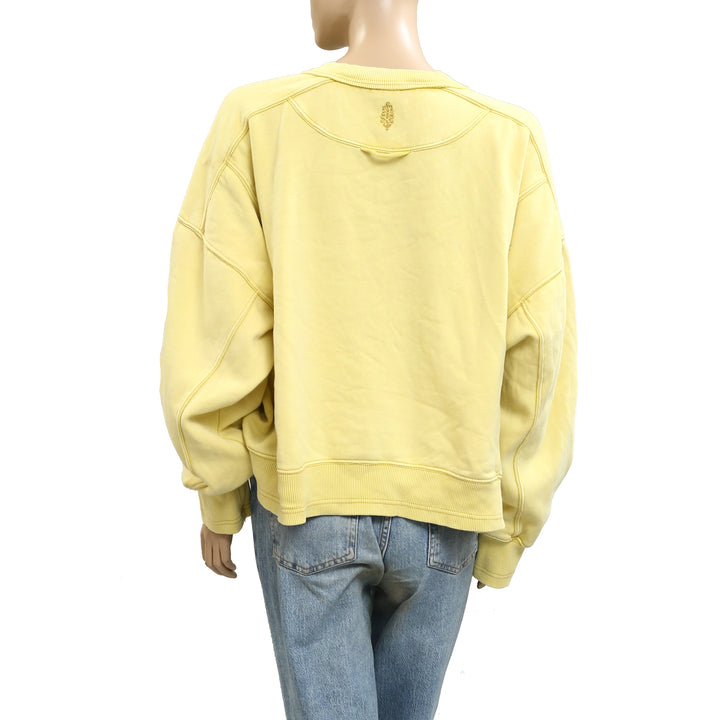 Free People FP Movement Intercept Pullover Sweatshirt Top