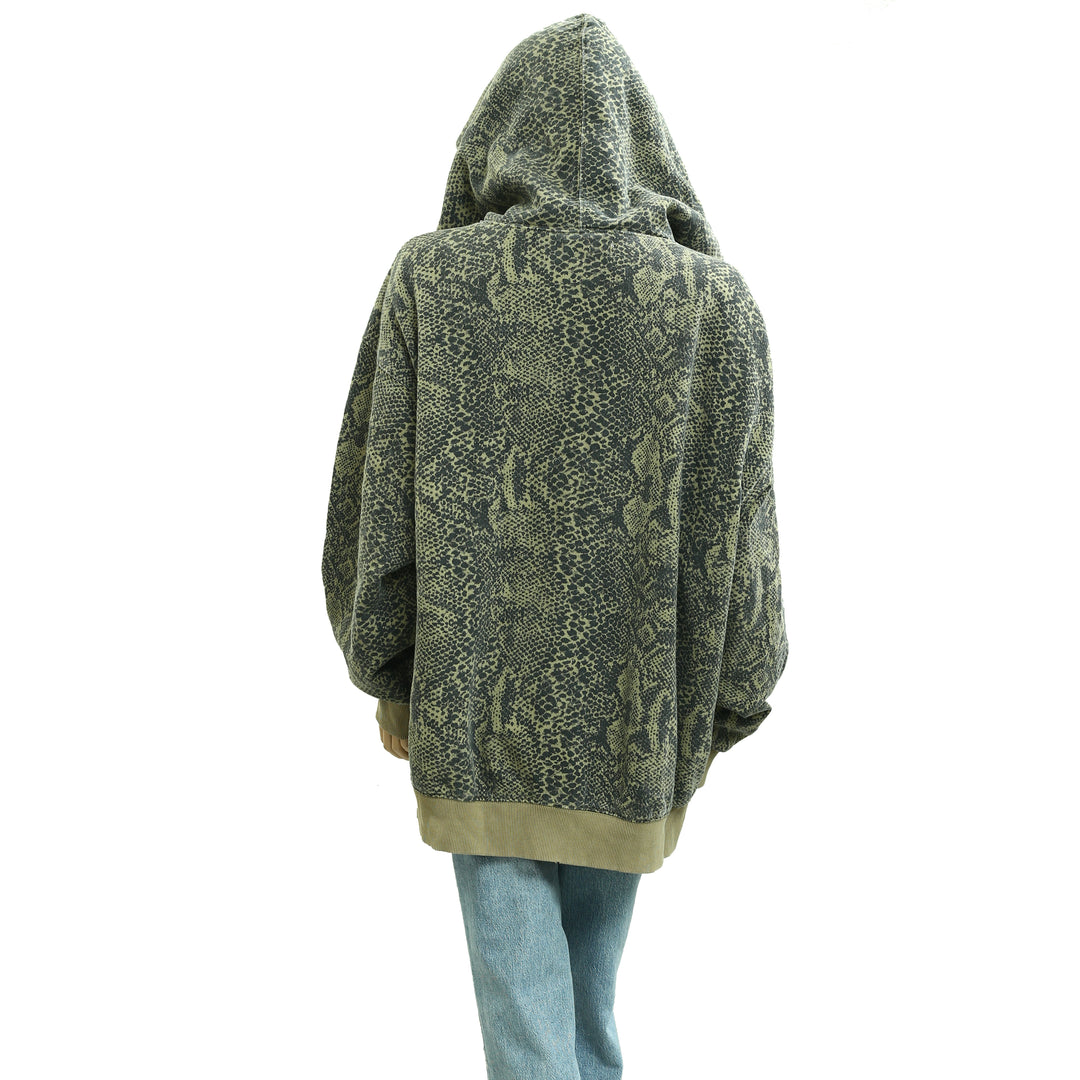 Free People We The Free It's A Vibe Print Hoodie Top