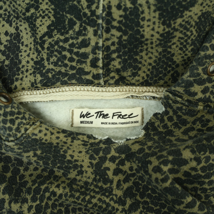 Free People We The Free It's A Vibe Print Hoodie Top