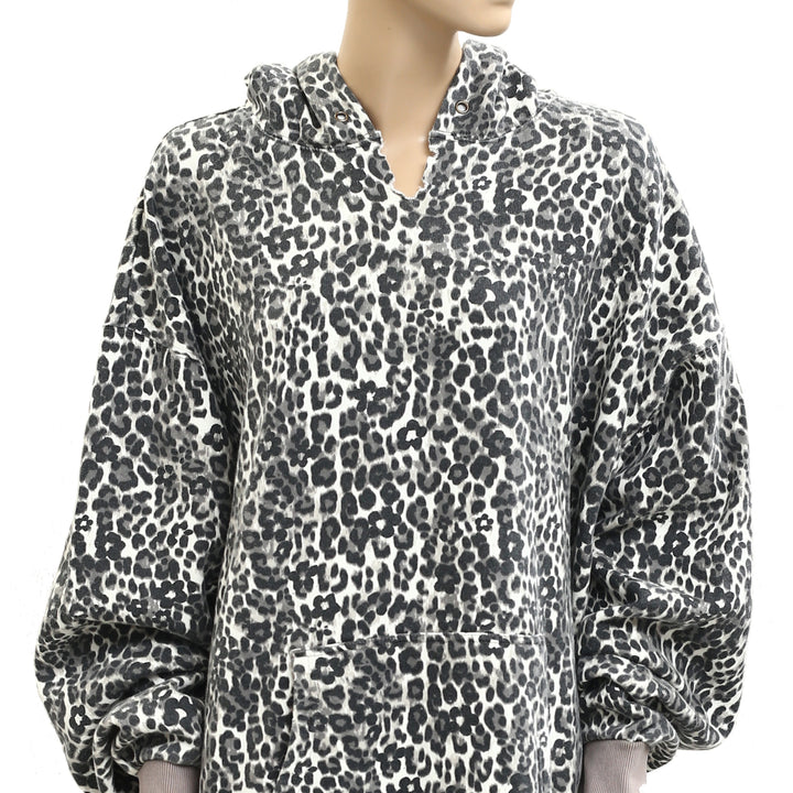 Free People We The Free It's A Vibe Print Hoodie Top