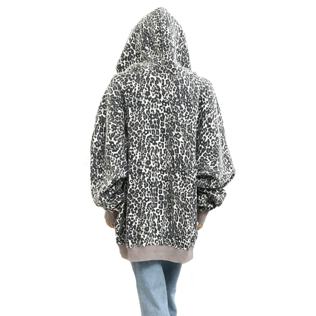 Free People We The Free It's A Vibe Print Hoodie Top