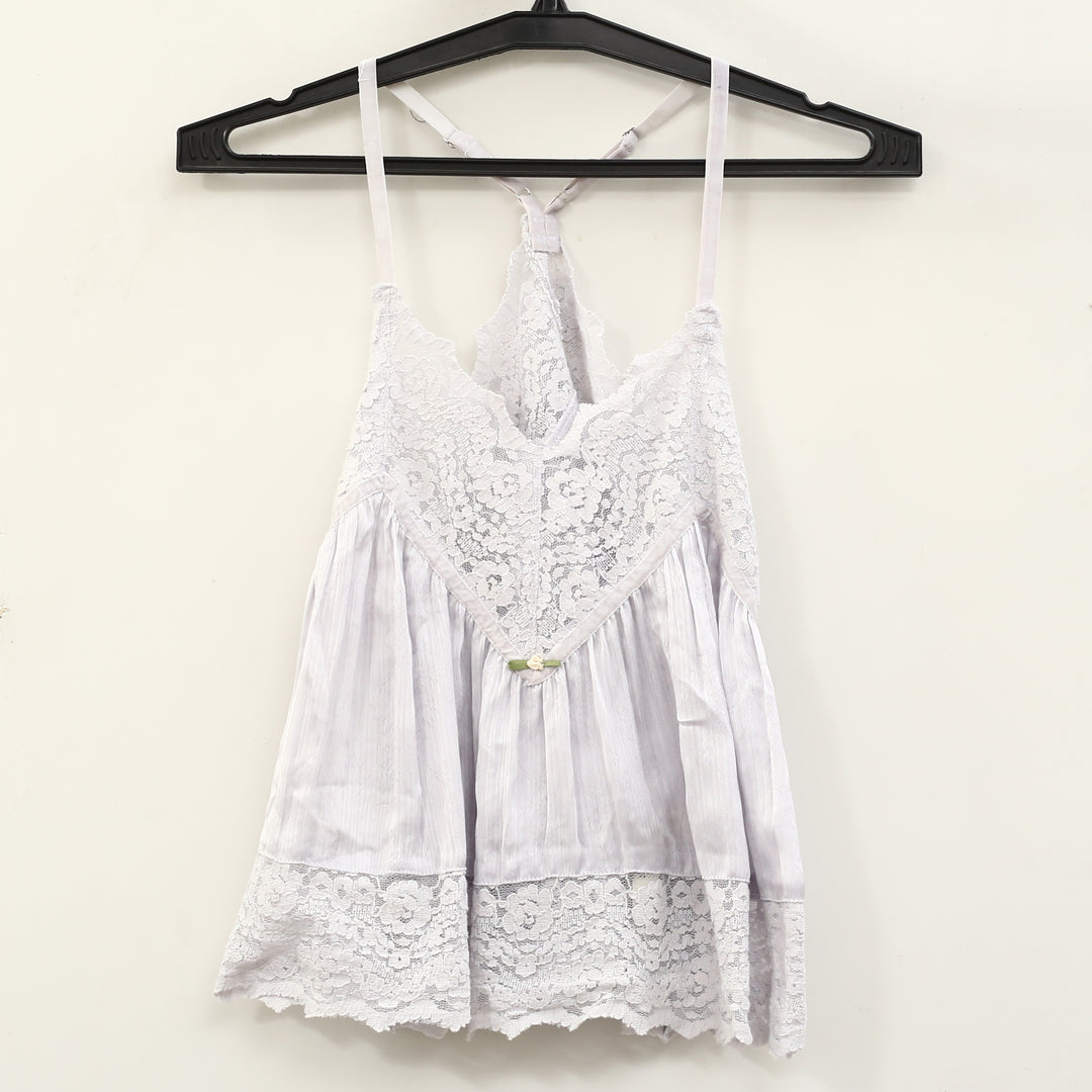 Intimately Free People Fiona Satin Printed Cami Tank Top