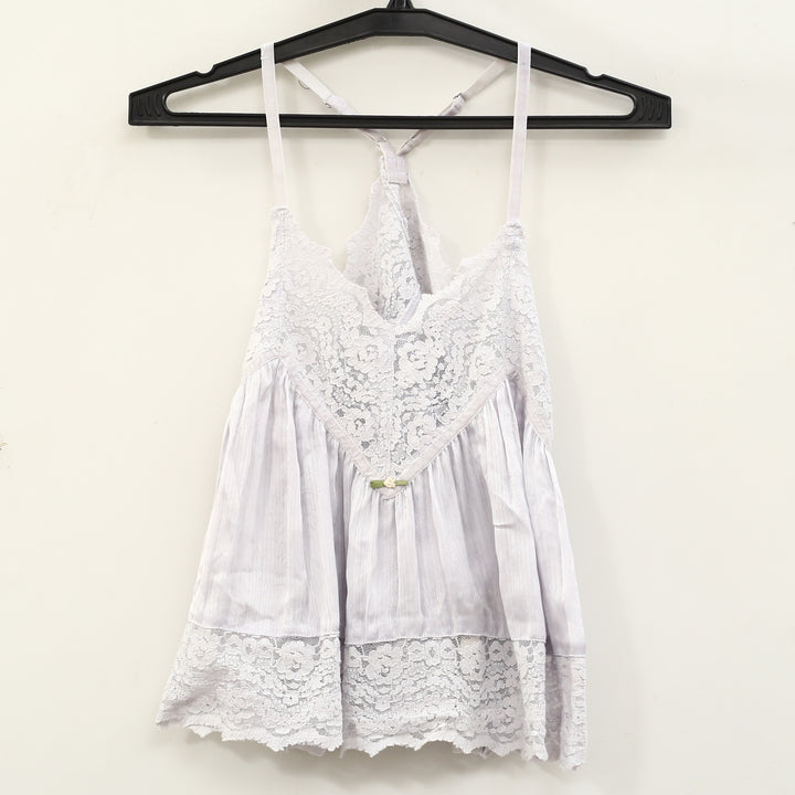 Intimately Free People Fiona Satin Printed Cami Tank Top
