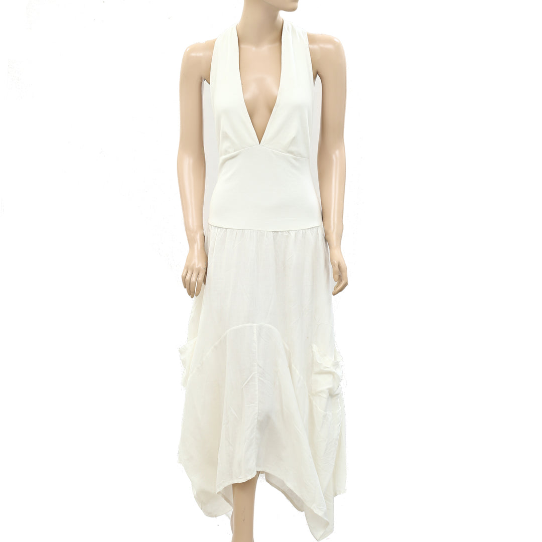 Free People Free-est Hinata Convertible Midi Dress White Chocolate Couture Free People Free-est Hinata Convertible Midi Dress White Chocolate Couture