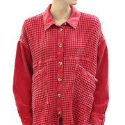 Urban Outfitter BDG Bryson Waffle Shirt Jacket Top