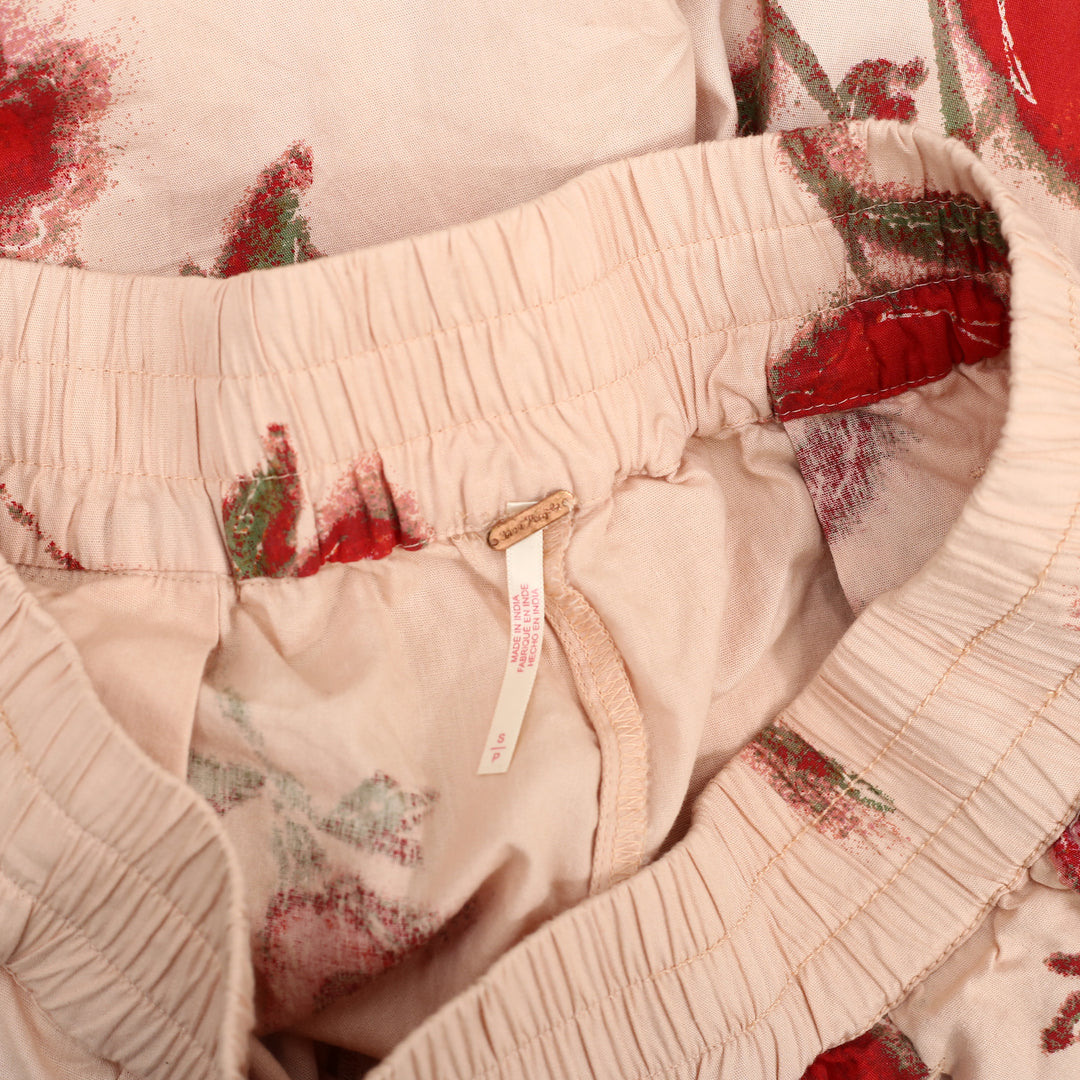 Free People Moonflower Printed Pull-On Balloon Pants
