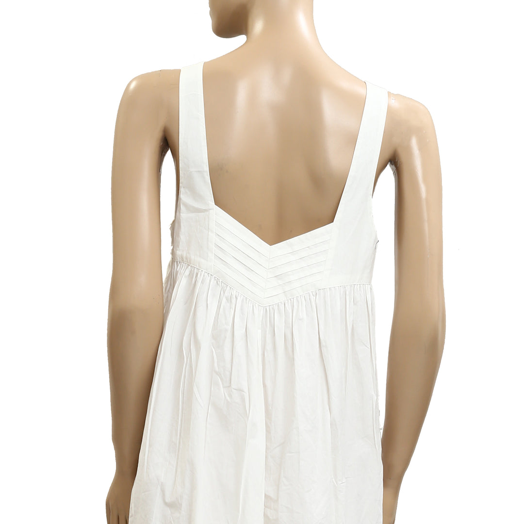 By Anthropologie Pintuck Pajama Mini Dress