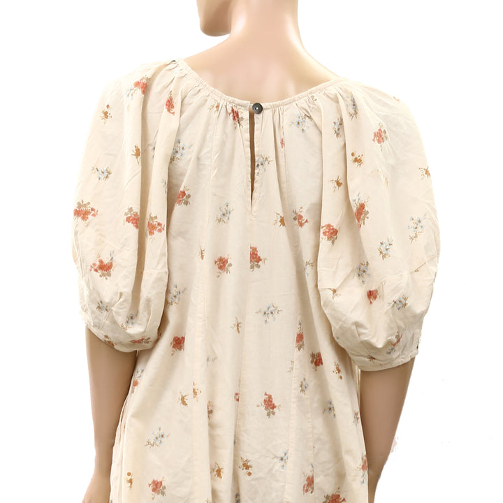 Free People Bop Around Printed Jumpsuit