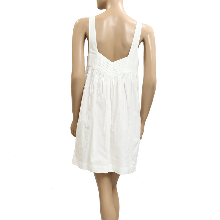 By Anthropologie Pintuck Pajama Mini Dress