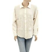 Urban Outfitter BDG Bryson Waffle Shirt Jacket Top