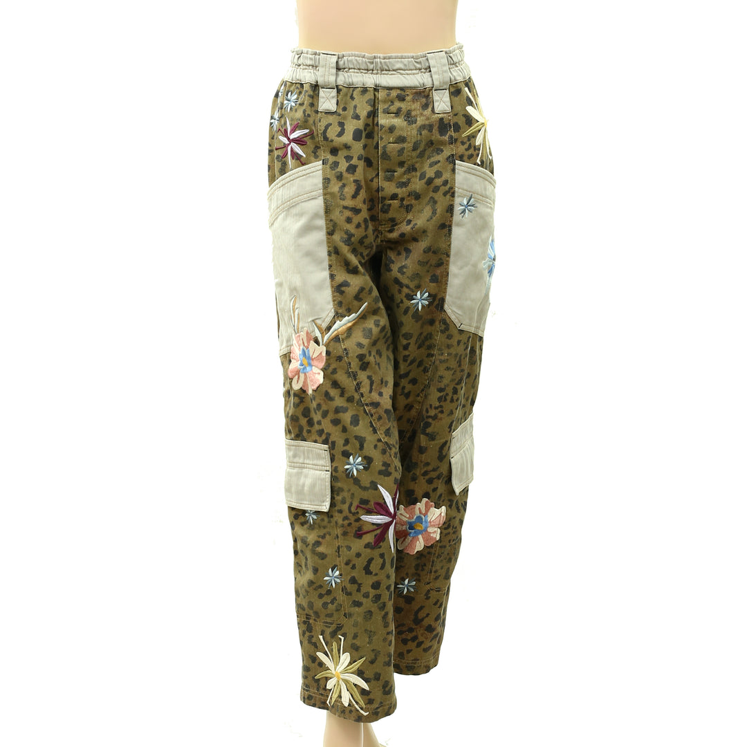 Free People Women's Wide-Leg Trouser Pants