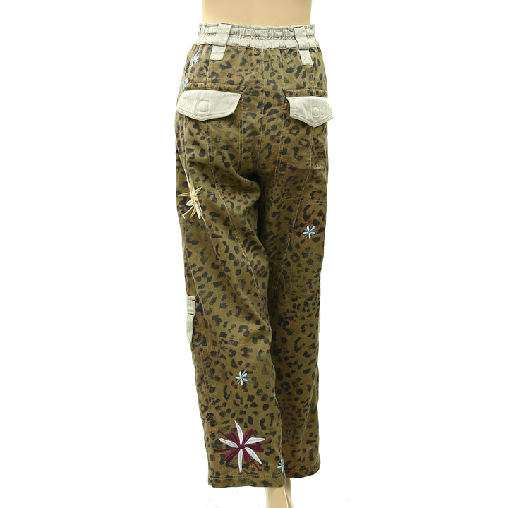 Free People Women's Wide-Leg Trouser Pants